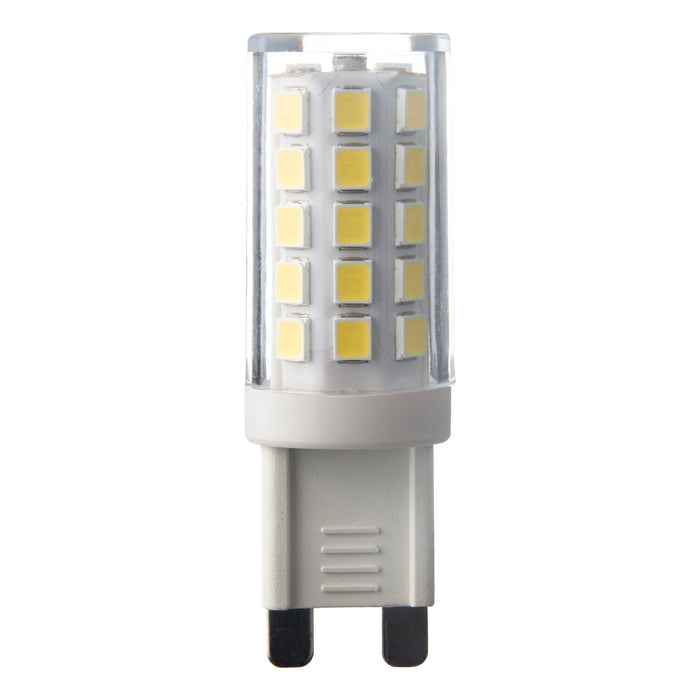 Dar Lighting BUL-G9-LED-5 G9 LED Capsule 3.5w 350 Lumens 5000k Clear (Pack Of 10)