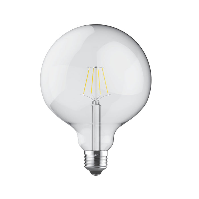 Luxram Value Classic LED Globe 125mm E27 4W Warm White 2700K, 470lm, Clear Finish  • 763818123