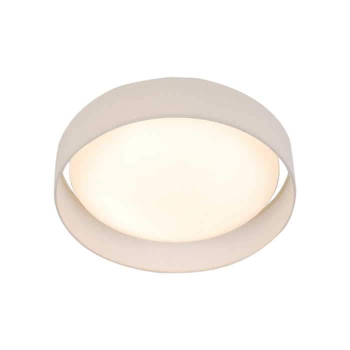 Searchlight Gianna 1Lt Led Flush Ceiling Light, Acrylic, White Shade • 9371-50WH