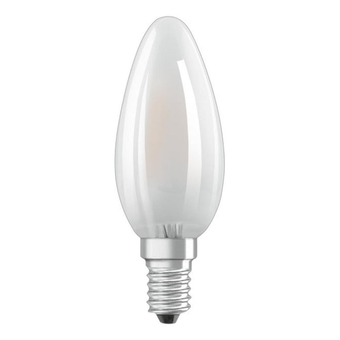 E14 5W LED Filament Candle Bulb Opal 2700k Warm White Dimmable