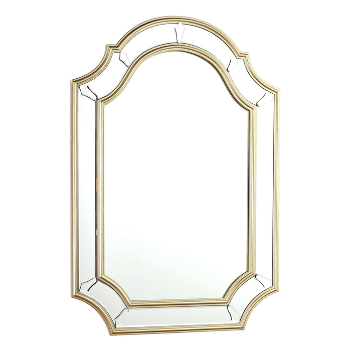 Laura Ashley Braxton Rectangle Mirror With Champagne Edging 102 x 71cm • LA3756026-Q