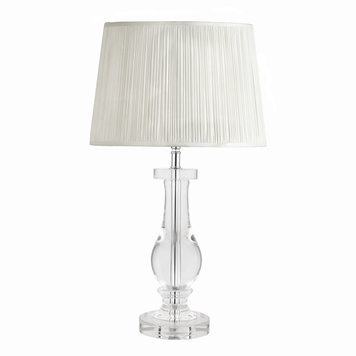 Laura Ashley Mya Table Lamp Glass Polished Chrome Base Only • LA3756054-Q