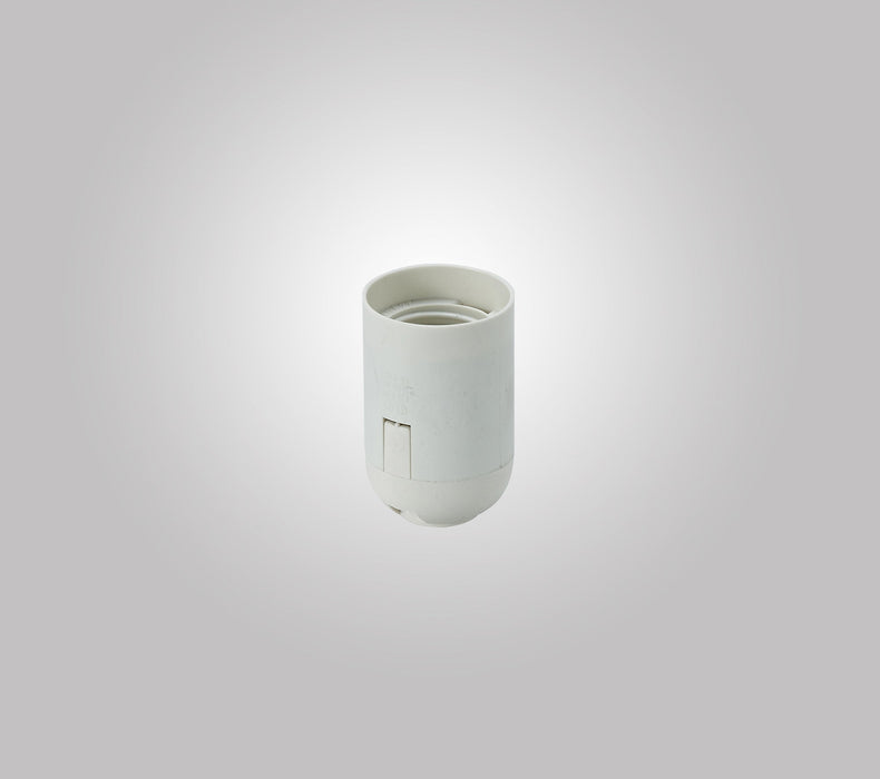 Deco Additions E27 White Lampholder • D0485