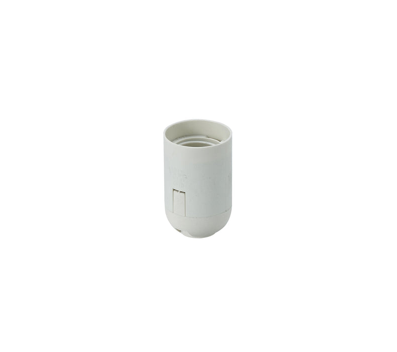 Deco Additions E27 White Lampholder • D0485