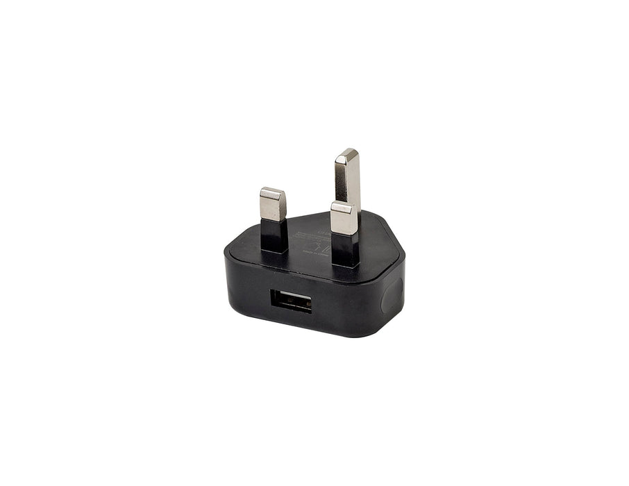 Deco Additions USB Black Plugtop 5V, 1A Output • D0568