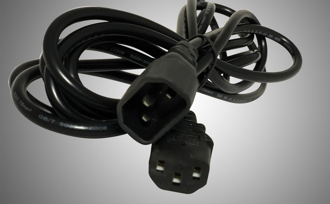 Deco Additions 3m 0.75mm 3 Core Lead With Male & Female IEC Plugs • D0626