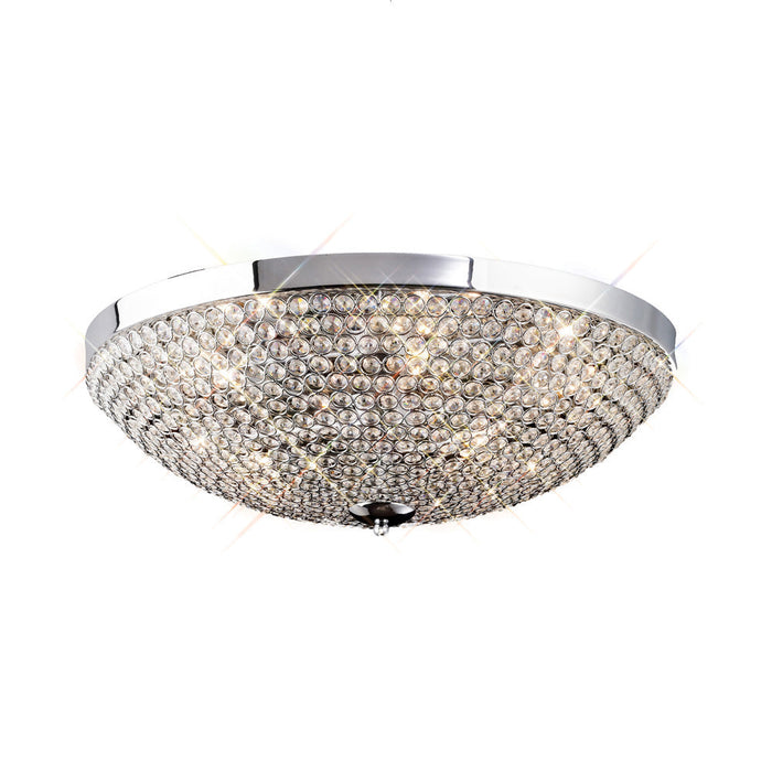 Diyas Ava Ceiling 6 Light G9 Polished Chrome/Crystal • IL30188