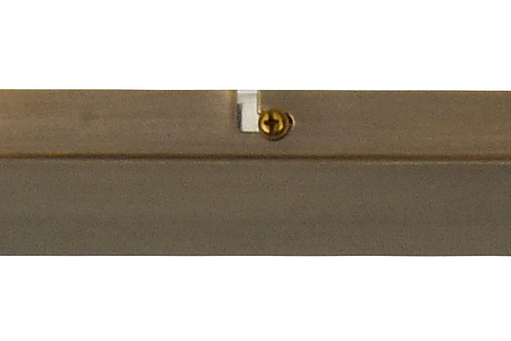 Deco Baymont Antique Brass 3 Light E27 Universal 3m Linear Pendant, Suitable For A Vast Selection Of Shades • D0343