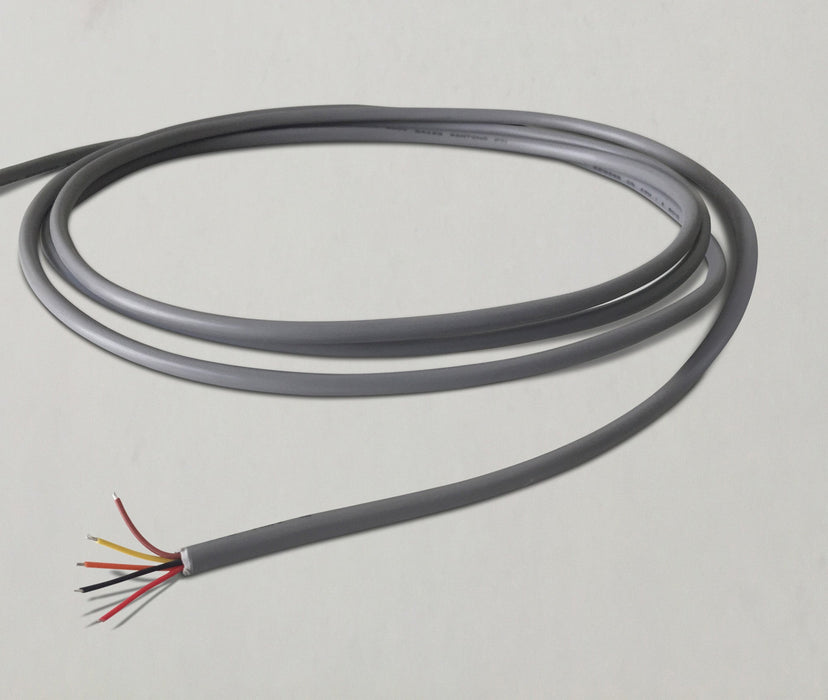 Deco Cavo 1m 24AWG/0.5mm 5 Core Grey Cable Suitable For Wiring RGBW And Other Control Signals (qty ordered will be supplied as one continuous length) • D0217