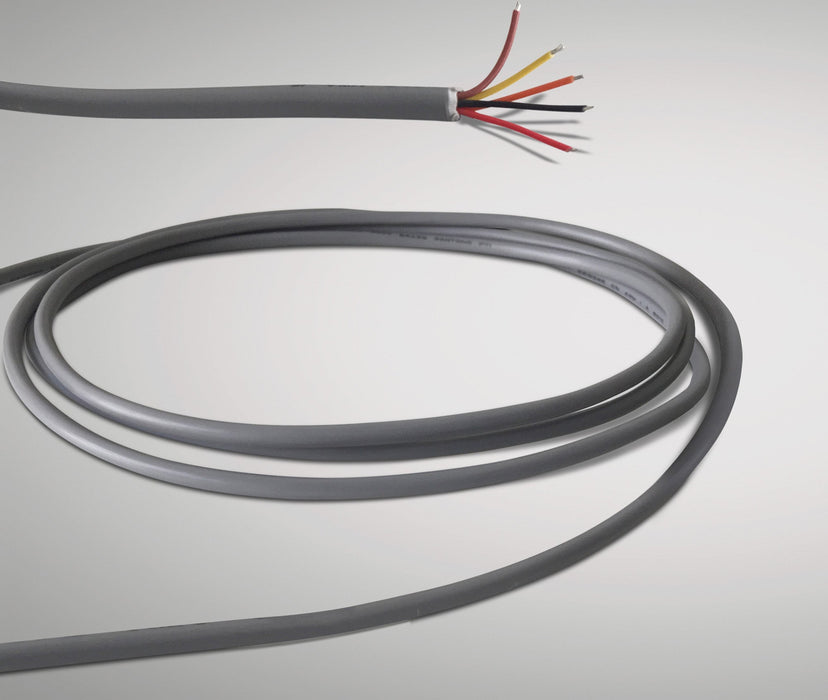 Deco Cavo 1m 24AWG/0.5mm 5 Core Grey Cable Suitable For Wiring RGBW And Other Control Signals (qty ordered will be supplied as one continuous length) • D0217