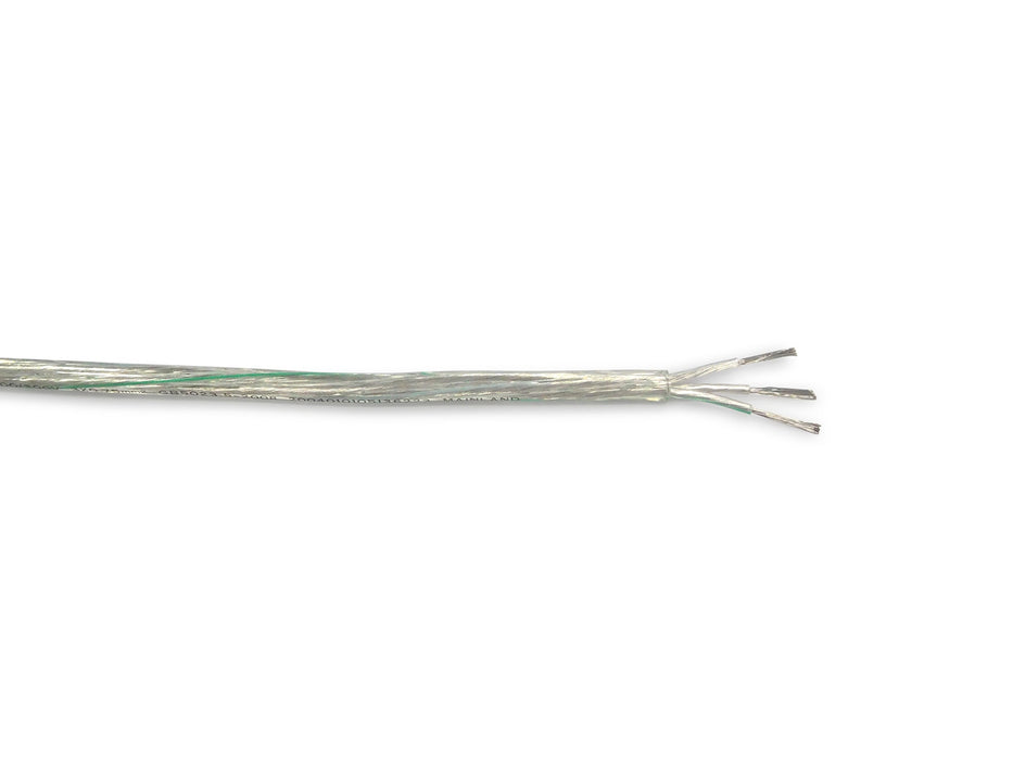 Deco Cavo 1m Clear 3 Core 0.75mm Cable VDE Approved (qty ordered will be supplied as one continuous length) • D0426