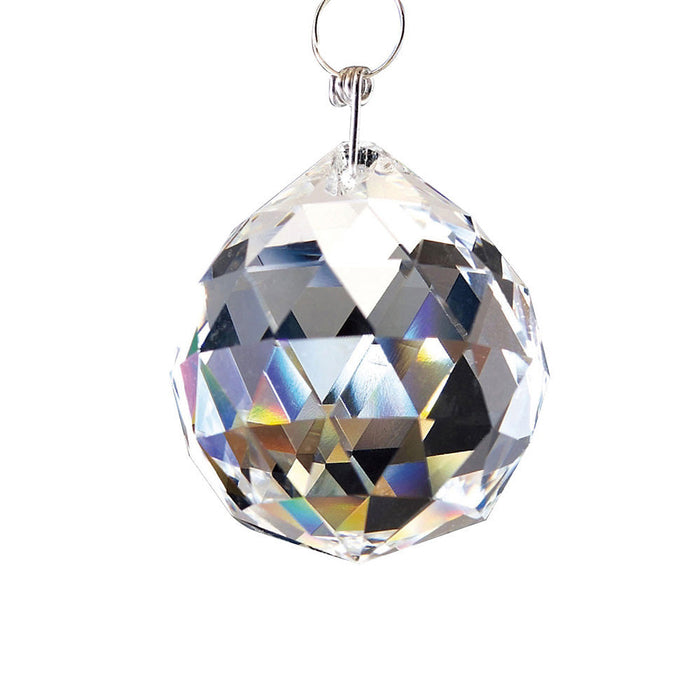 Diyas C10030 Crystal Sphere Without Ring Clear 30mm • C10030