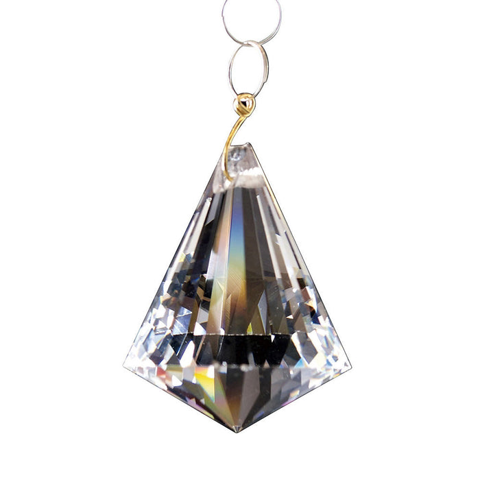 Diyas C70099 Crystal Pyramid Without Ring Clear 30mm • C70099
