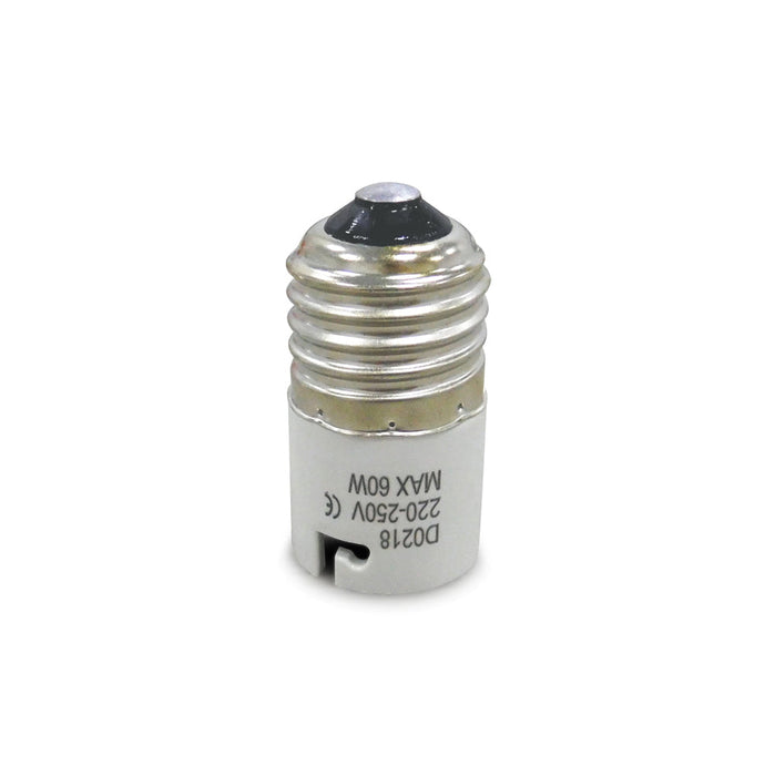 Deco Deco Elements E27 Lampholder to B22 Lamp Socket Converter Maximum Wattage 60W • D0218