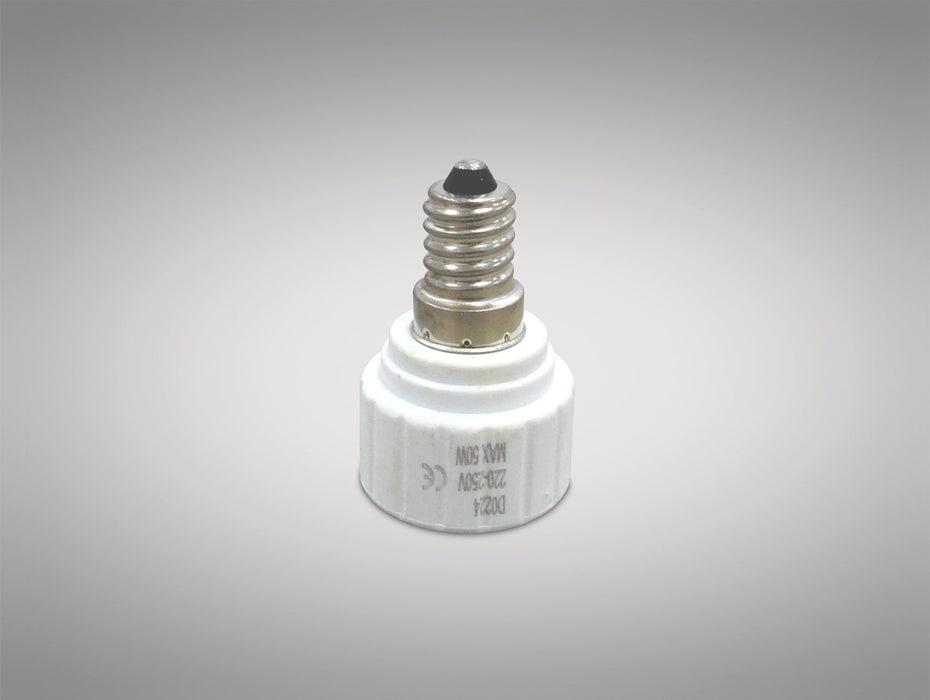 Deco Deco Elements E14 Lampholder to GU10 Lamp Socket Converter Maximum Wattage 50W • D0224