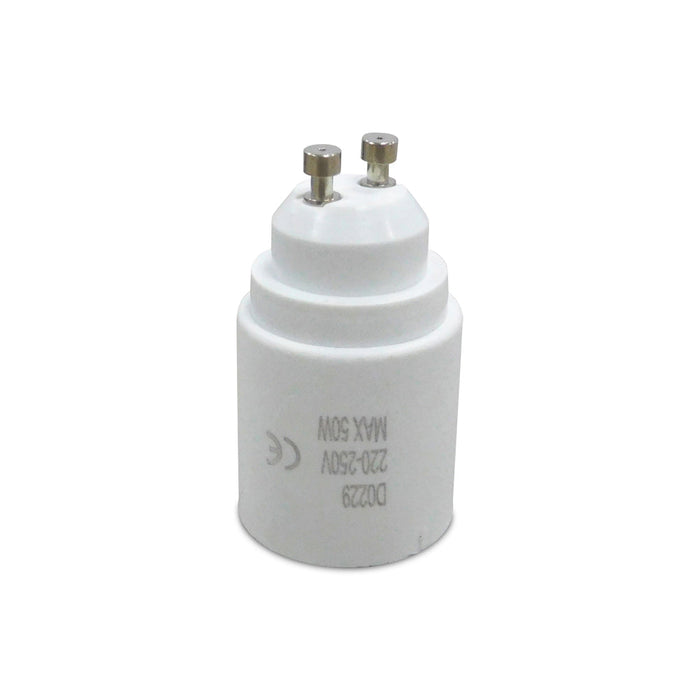 Deco Deco Elements GU10 Lampholder to E27 Lamp Socket Converter Maximum Wattage 50W • D0229