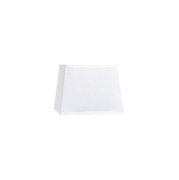 Mantra M5314 Habana White Square Shade 355/355x250mm, Suitable for Floor Lamps • M5314