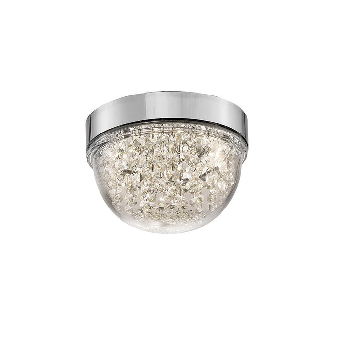 Diyas  Harper Small Ceiling 6W 500lm LED 4000K Polished Chrome/Crystal, 3yrs Warranty • IL80010