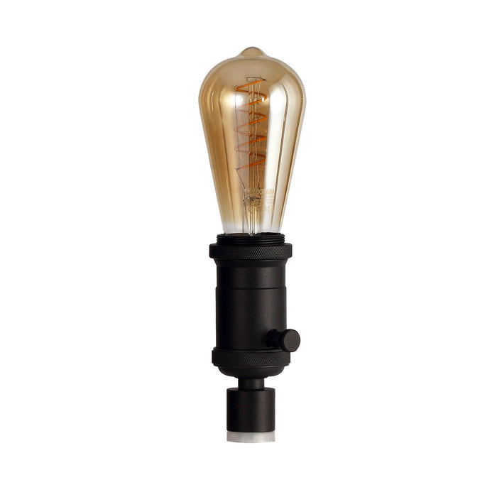 Deco Kork Table Lamp For Bottle, 1 Light E27, Dimmable, Black, (Lamps Not Included) • D0563