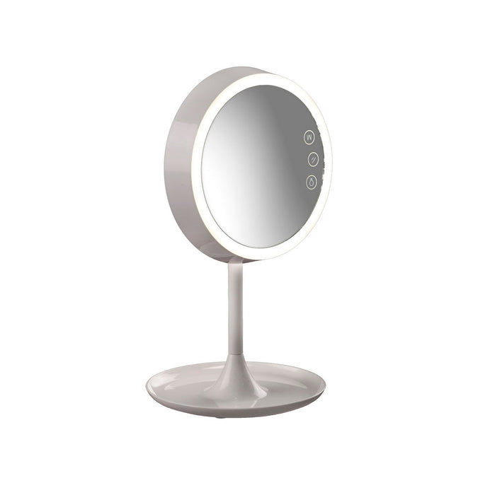 Mantra Fusion M6040 Lady Table Lamp 6W LED 3000K/4000K/5000K 400lm, Dimmable, White with Mirror • M6040