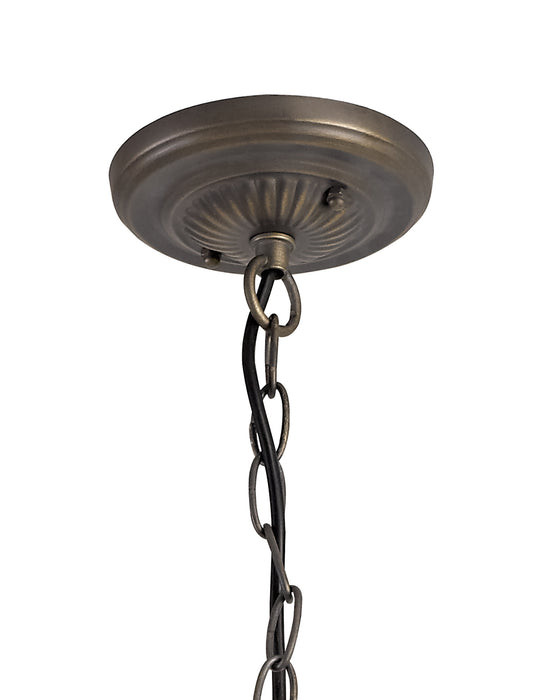 Regal Lighting SL-2011 3 Light Ceiling Pendant Only Aged Antique Brass