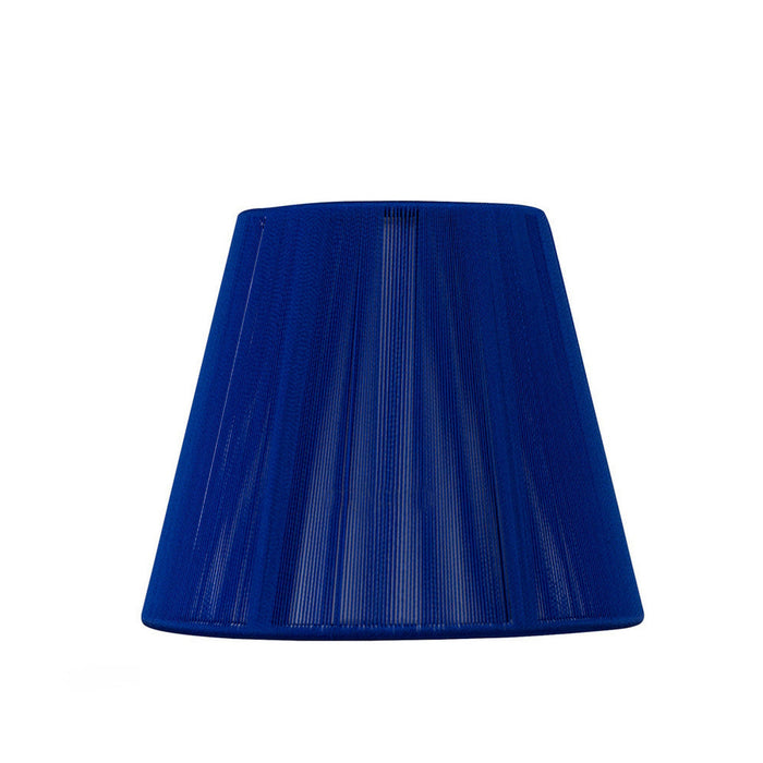 Mantra MS012 Clip On Silk String Shade Midnight Blue 80/130mm x 110mm • MS012