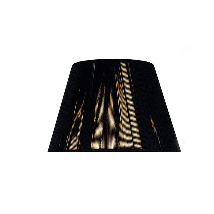 Mantra MS031 Silk String Shade Black 190/300mm x 195mm • MS031