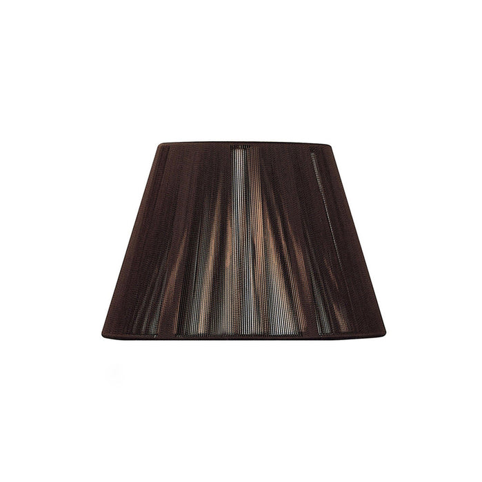 Mantra MS032 Silk String Shade Dark Brown 190/300mm x 195mm • MS032