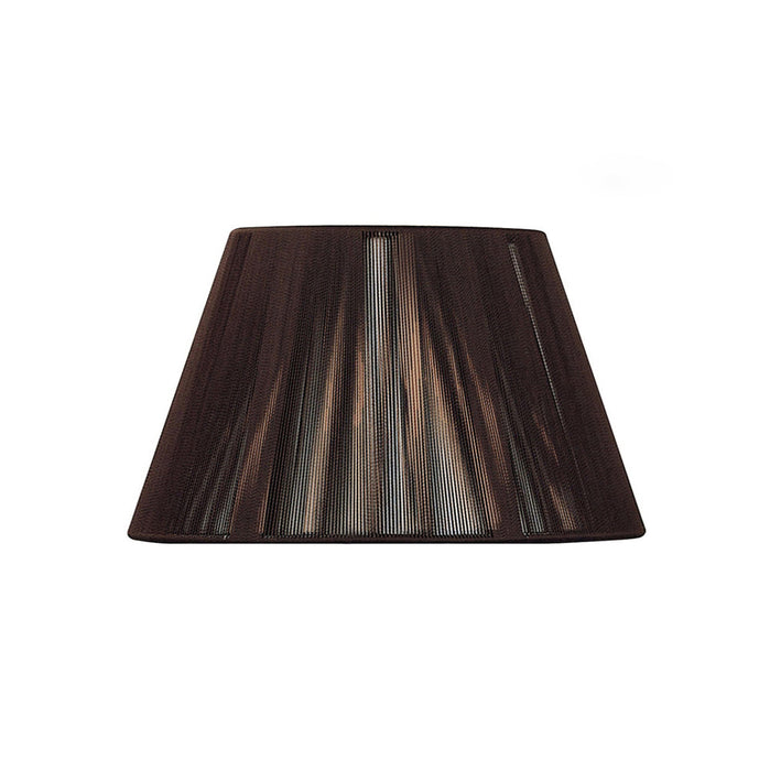 Mantra MS042 Silk String Shade Dark Brown 250/400mm x 250mm • MS042