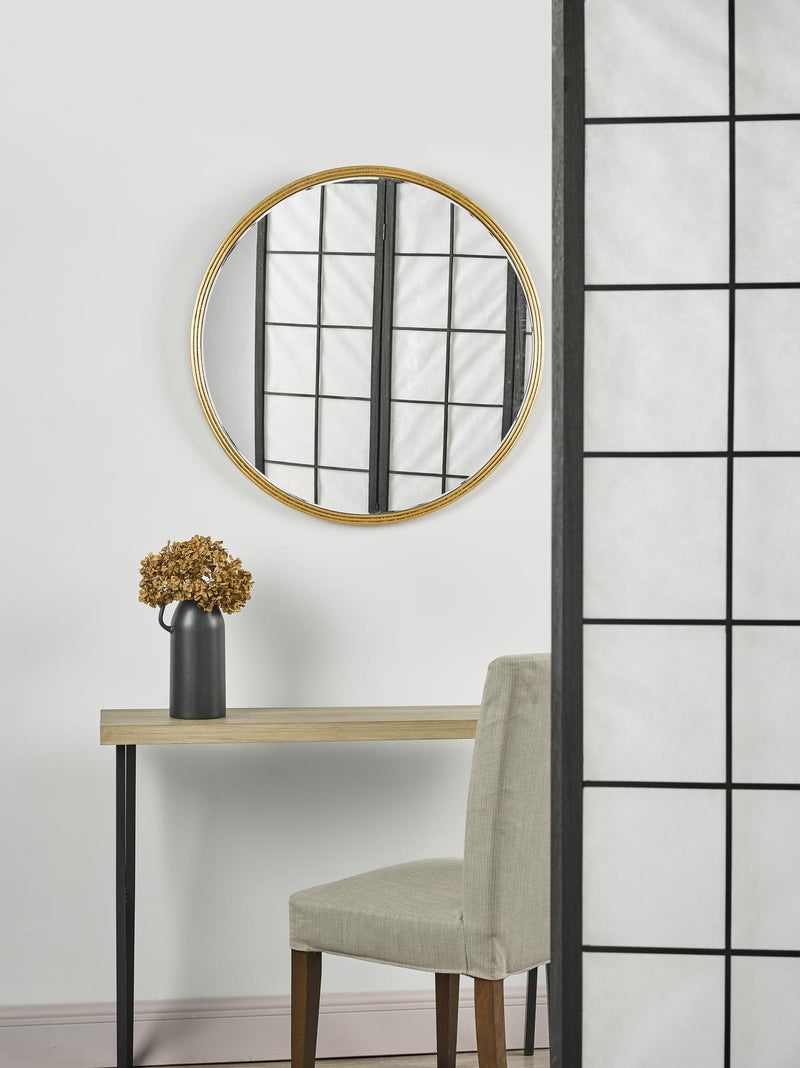 Dar Lighting Data Console Table Oak Effect • 001DAT002