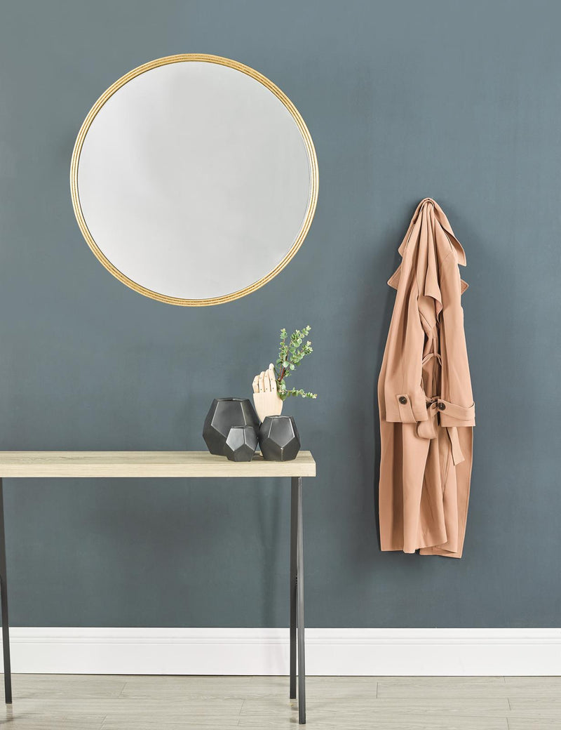 Dar Lighting Data Console Table Oak Effect • 001DAT002