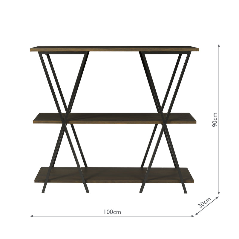 Dar Lighting Odart Shelves Mocha Effect and Matt Black • 001ODA001