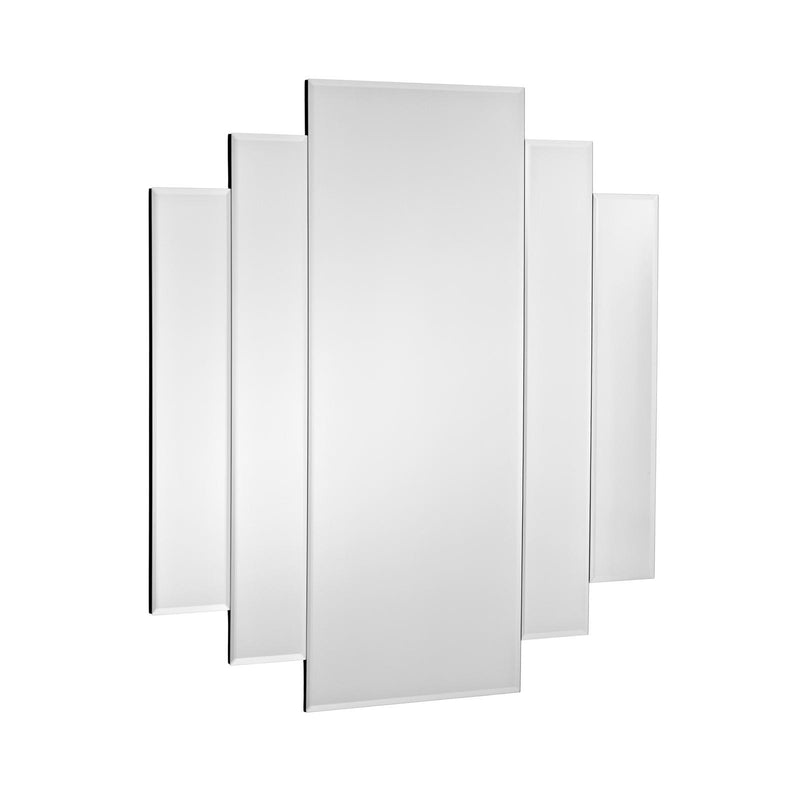Dar Lighting Odeon Rectangle Stepped Mirror 88 x 88cm • 002ODE8888