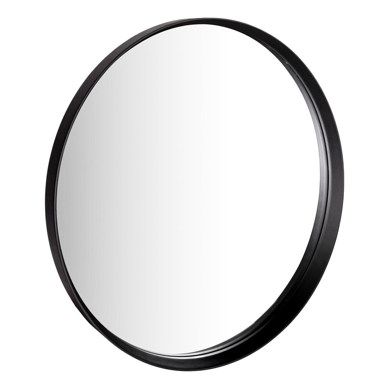 Dar Lighting Orana Mirror Matt Black 74cm • 002ORA001
