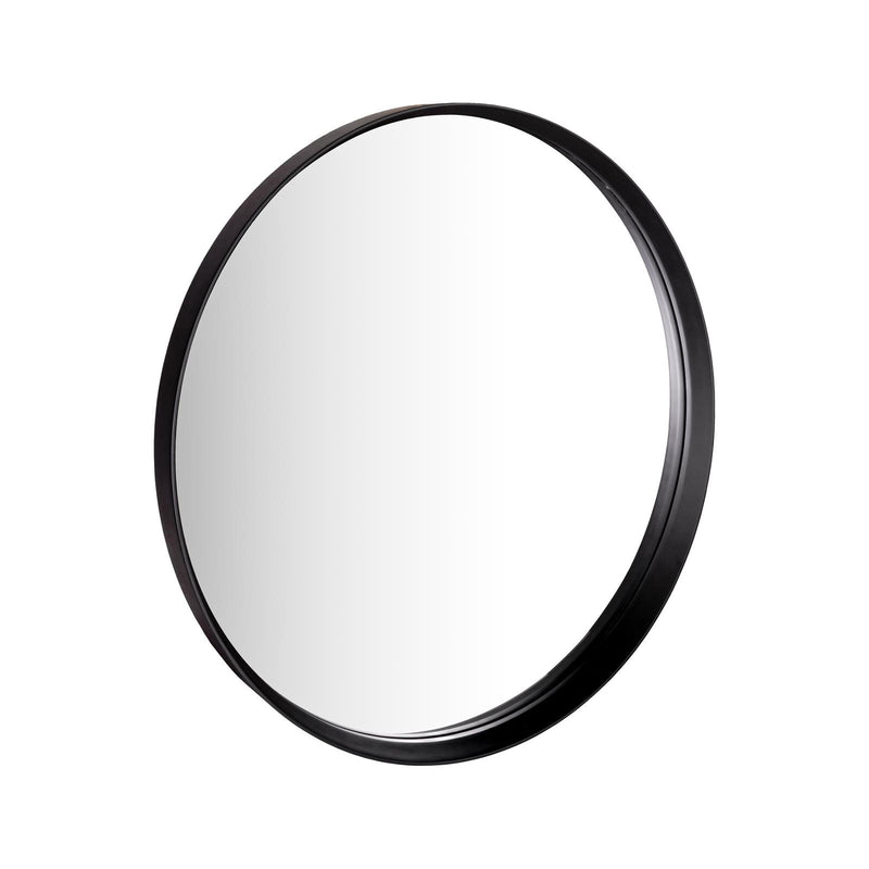 Dar Lighting Orana Mirror Matt Black 54cm • 002ORA002