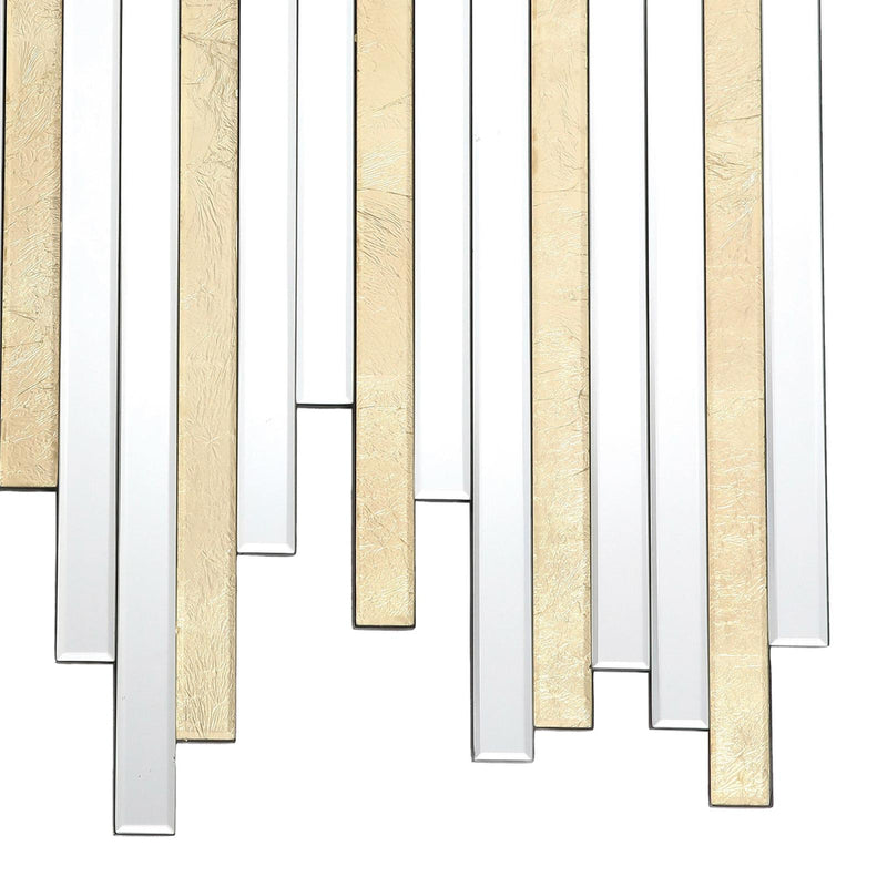 Pattern of alternating beige and white vertical stripes on a white background