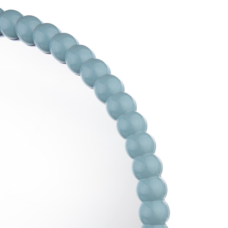Dar Lighting Ruan Round Mirror Blue 70cm • 002RUA7023