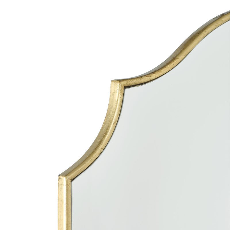 Dar Lighting Ruggiero Rectangle Mirror With Gold Detail 70 x 50cm • 002RUG7050