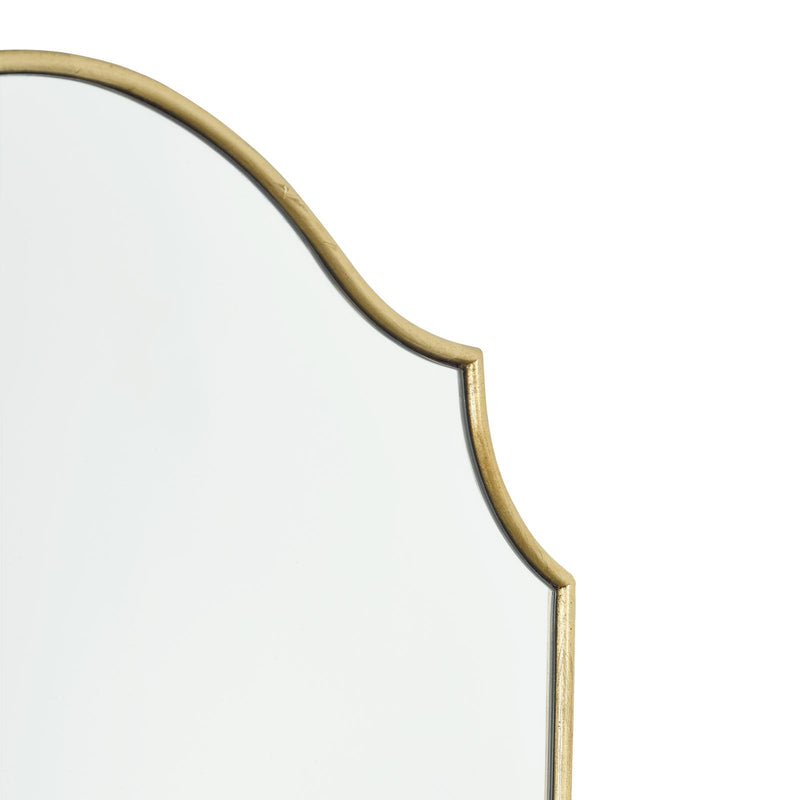 Dar Lighting Ruggiero Rectangle Mirror With Gold Detail 70 x 50cm • 002RUG7050