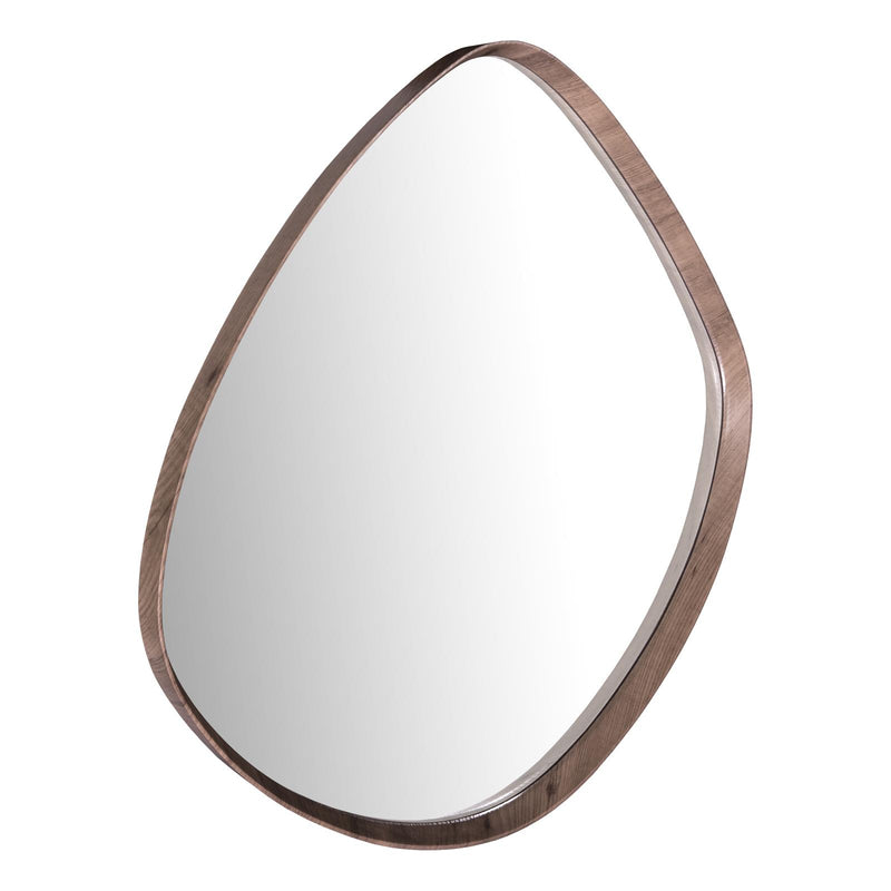 Dar Lighting Zuna Mirror Brown Pine Effect 79 X 88cm • 002ZUN001