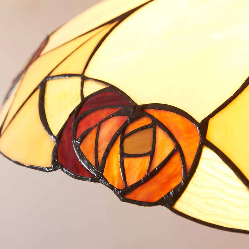 Interiors 1900 112197 Ingram Large Tiffany Pendant Ceiling Light