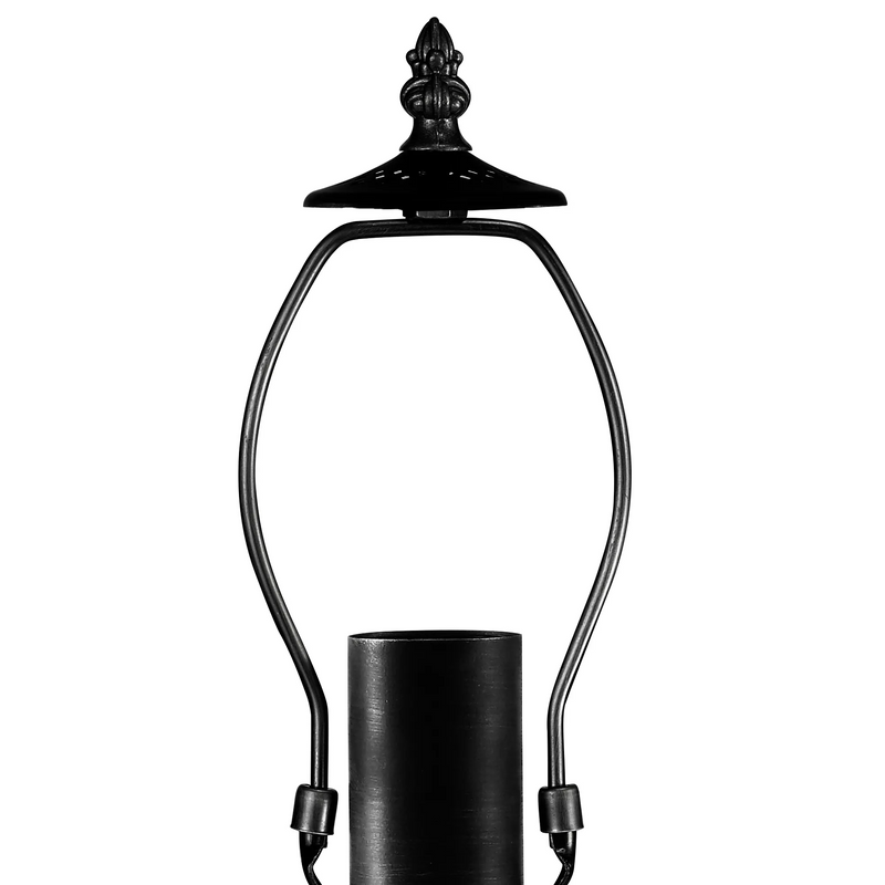 Regal Lighting SL-2019-1 1 Light Tree Tiffany Table Lamp Base Only Black 48cm
