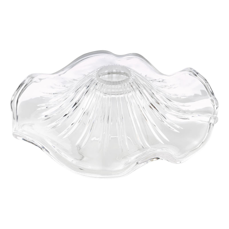 Dar Lighting Easy Fit Wavy Glass Shade • ACC882
