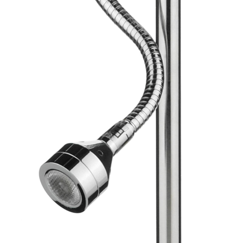 Dar Lighting Amalfi Table Lamp Polished Chrome Base Only LED • AMA4050