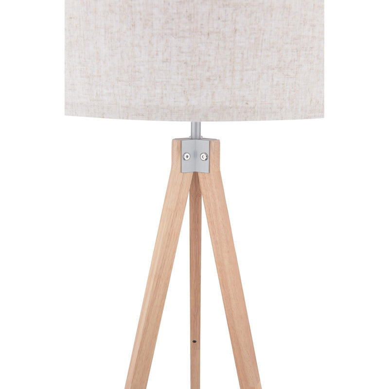 Dar Lighting Armitage Tripod Floor Lamp Light Wood With Shade • ARM4943