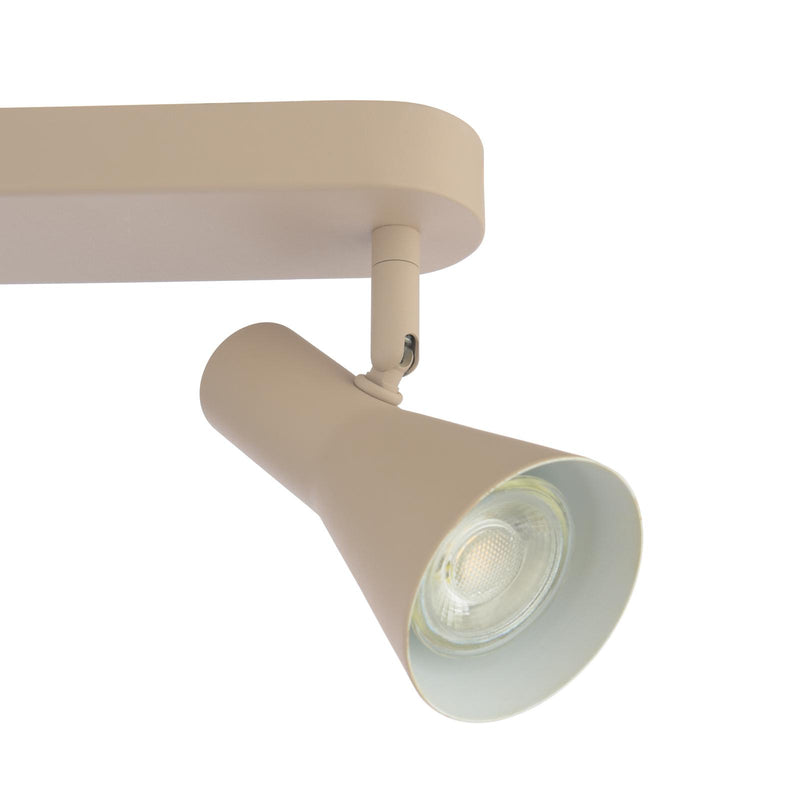 Dar Lighting Arnel 4 Light Bar Spotlight Satin Taupe • ARN8429