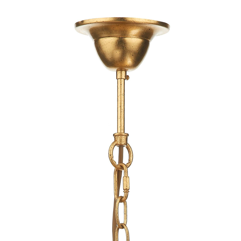 Dar Lighting Atticus 5 Light Pendant Gold • ATT0535