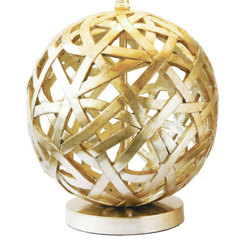 Dar Lighting Balthazar Table Lamp Antique Gold With Shade • BAL4263