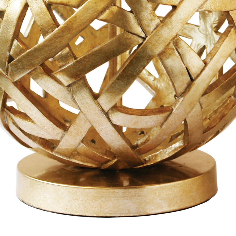 Dar Lighting Balthazar Table Lamp Antique Gold With Shade • BAL4263