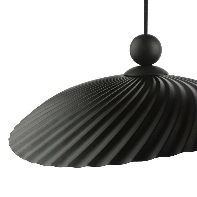 Dar Lighting Bouvier Easy Fit Pendant Matt Black • BOU6522